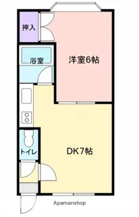 ハイツピーコック【3階】の間取り