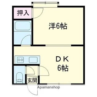 ソシアルマキ【301号室】の間取り