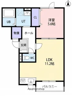 OFFSHORE【1階】の間取り