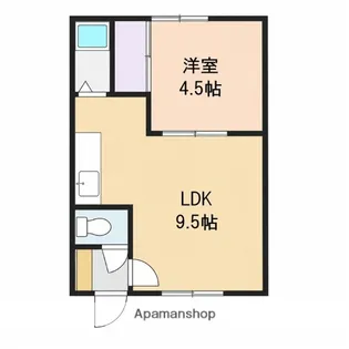 ユニハウスC【105号室】の間取り