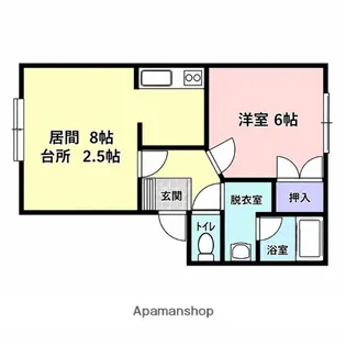 ハイツアステール【2階】の間取り