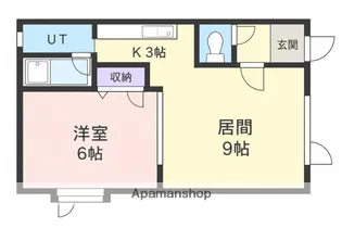 ゆあはうす【201号室】の間取り