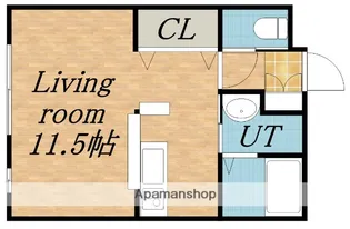 エスポワール【1階】の間取り