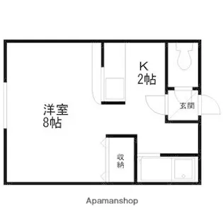 明光ビル【2階】の間取り