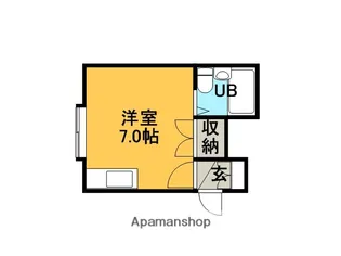 アークヒルズ【201号室】の間取り