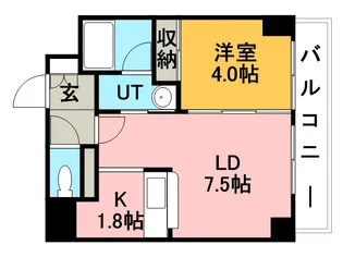 ノースファイン手稲【00301号室】の間取り