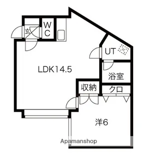 ウエストヒル【3階】の間取り