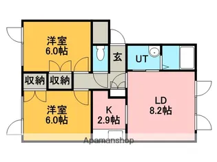 エル・アール21【101号室】の間取り