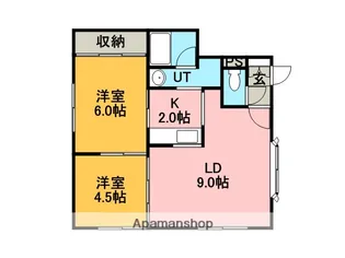 スプリング32【2階】の間取り