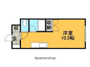 ハイム910【401号室】の間取り