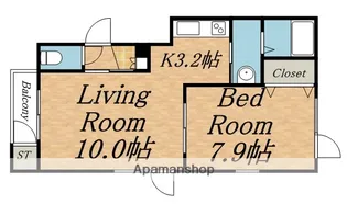 スターヴィレッジ【1階】の間取り