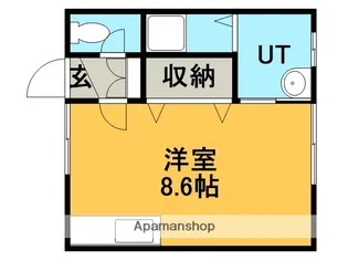 ダコタハウス【2階】の間取り
