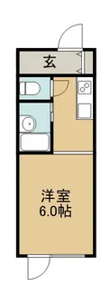 北海道札幌市手稲区曙六条2丁目【アパート】の間取り
