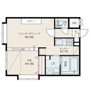 ルナ レガーロ【2階】の間取り