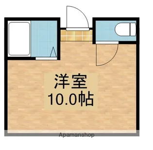 花川ヴィレッジ【208号室】の間取り