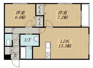 AC手稲壱番館【301号室】の間取り
