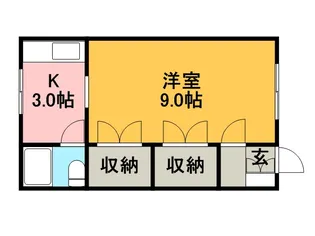 チェリステイネ【2階】の間取り