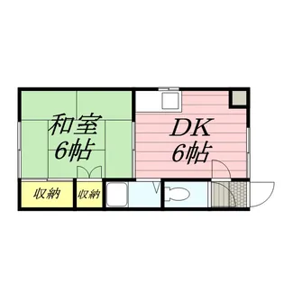 ラ・フォンティーヌ【1階】の間取り