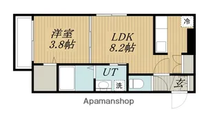 北海道札幌市手稲区前田一条10丁目【マンション】の間取り