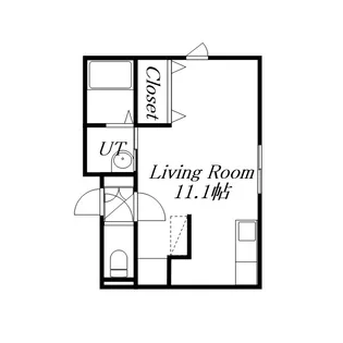 チリエージョ フィオーレ【1階】の間取り