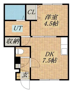 ランポーネ【1階】の間取り