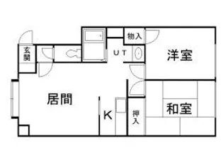 ソフィール弐番館【1階】の間取り