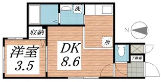 LUMIERE【3階】の間取り