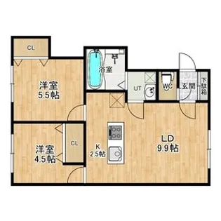 ステラパーチェ【2階】の間取り