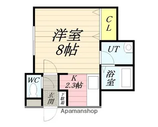 ヴィクトワール・手稲【302号室】の間取り