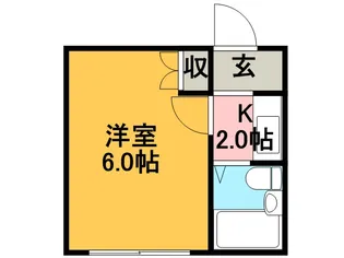 ピアコート前田【00312号室】の間取り