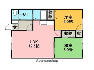 パレスほしみ【A-1号室】の間取り