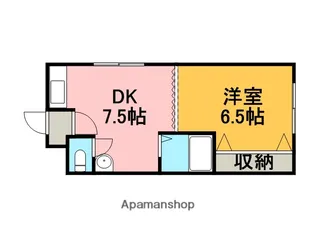 トロピカルハイツ桂岡【401号室】の間取り
