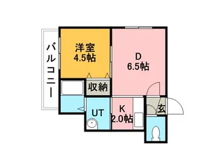 フルハート【3階】の間取り