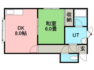 セントラルハイツ【105号室】の間取り