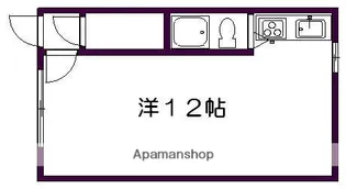カナール手稲【202号室】の間取り