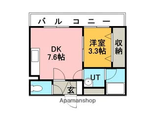 アオイBLD610【3階】の間取り