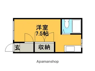 レジデンス手稲【2階】の間取り