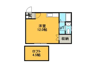 北海道札幌市手稲区前田六条16丁目【アパート】の間取り