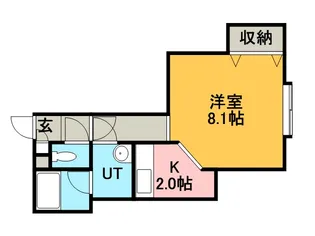 LIBERTYBELL【2階】の間取り