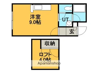 マイハウス前田Ⅰ【205号室】の間取り