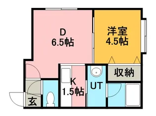 サンコート稲積公園Ⅲ【102号室】の間取り