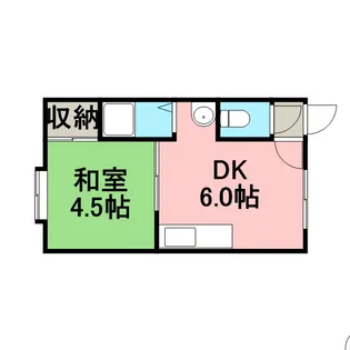 北海道札幌市手稲区曙五条3丁目【アパート】の間取り
