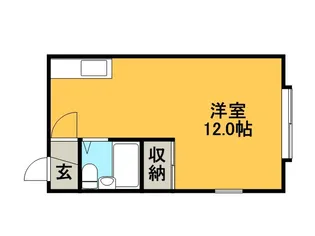 フレンドリーハウス【005号室】の間取り