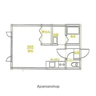 ジュンプラザ弐番館【3階】の間取り