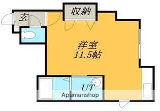 ハイツエミール【1階】の間取り