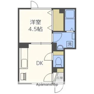 ルーバン917【2階】の間取り