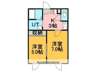 ラポート星置【5階】の間取り