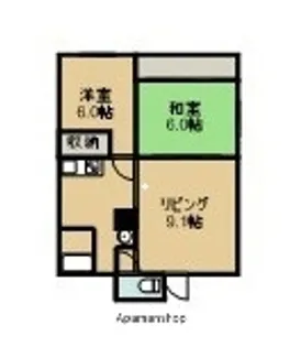 エムズF【2階】の間取り