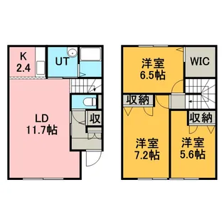 シャーメゾン グランディー【102号室】の間取り