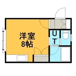 エスペランサ前田【202号室】の間取り